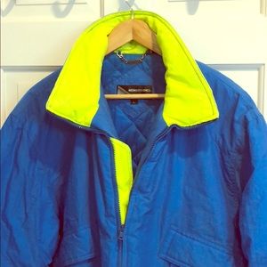 80s retro ski jacket
